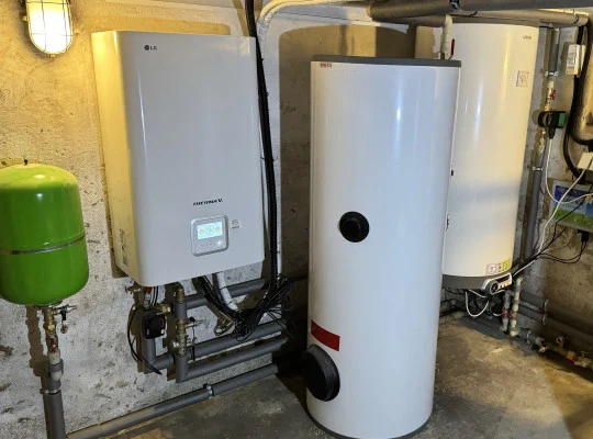 Instalace tepelného čerpadla LG od EcoSun v Háji ve Slezsku